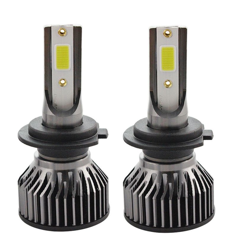 Factory wholesale F2 automotive led headlights 12v24v headlights bubble h4 near and far light 48W modification Lights V6 headlights